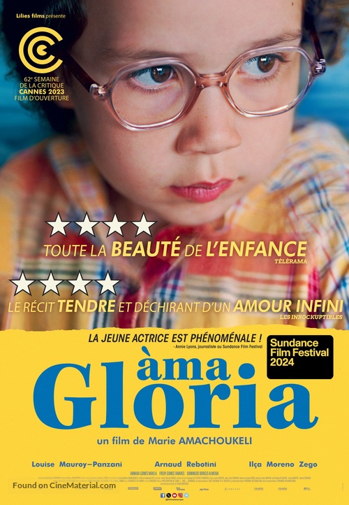 &Agrave;ma Gloria - Canadian Movie Poster