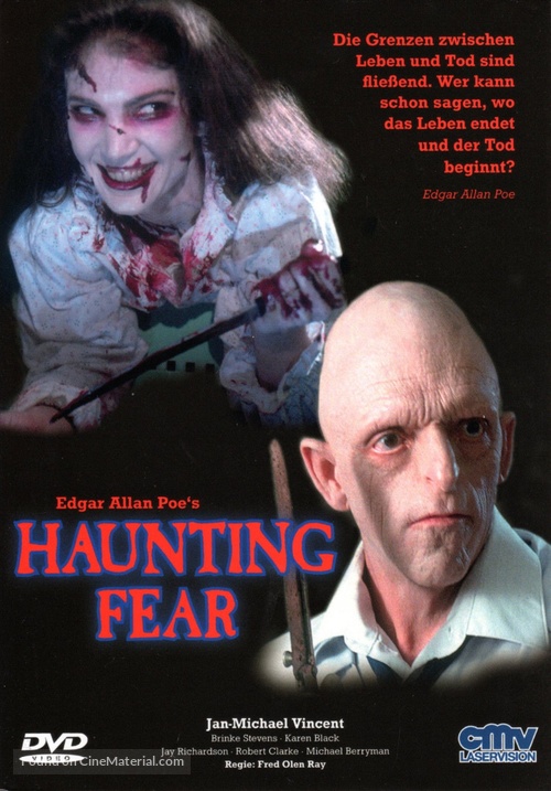 Haunting Fear - German DVD movie cover