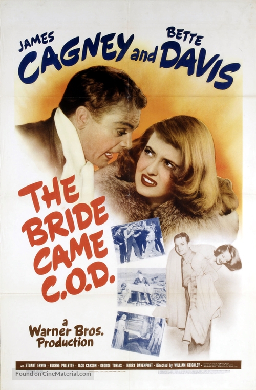 The Bride Came C.O.D. - Movie Poster