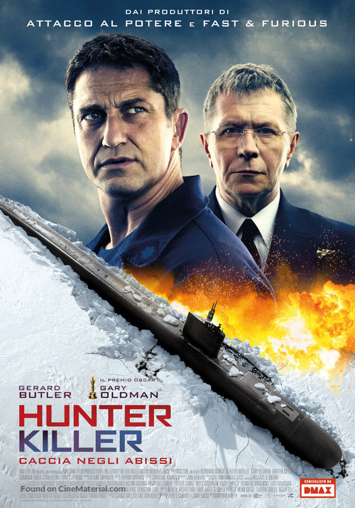 Hunter Killer - Italian Movie Poster