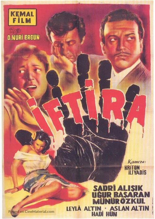 Iftira - Turkish Movie Poster