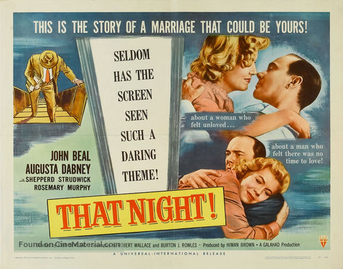 That Night! - Movie Poster