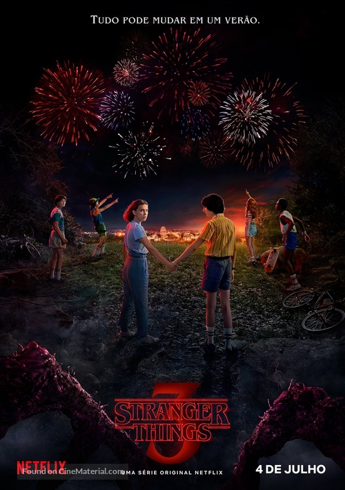 &quot;Stranger Things&quot; - Brazilian Movie Poster