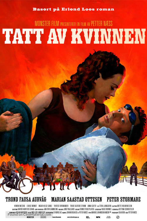 Tatt av kvinnen - Norwegian poster