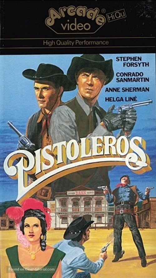 All&#039;ombra di una colt - German VHS movie cover