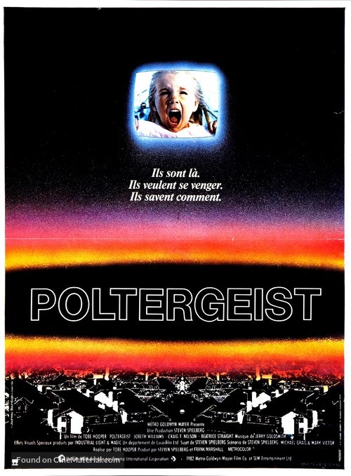 Poltergeist - French Movie Poster