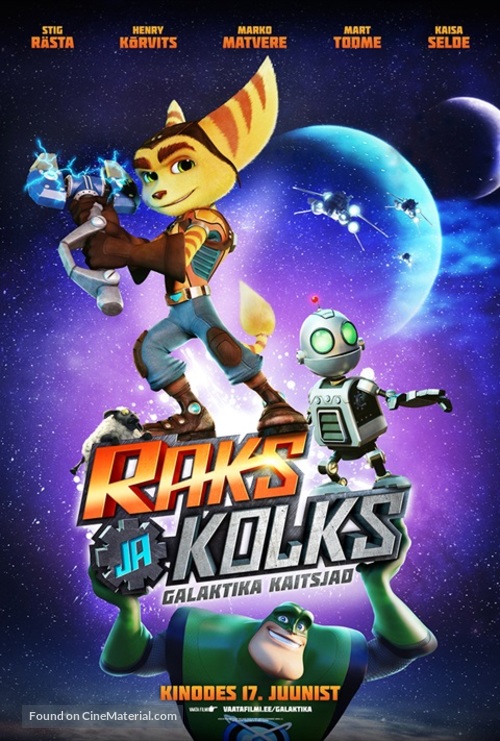 Ratchet and Clank - Estonian Movie Poster
