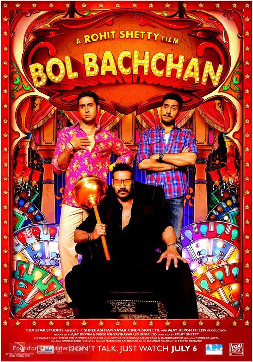 Bol Bachchan - British Movie Poster