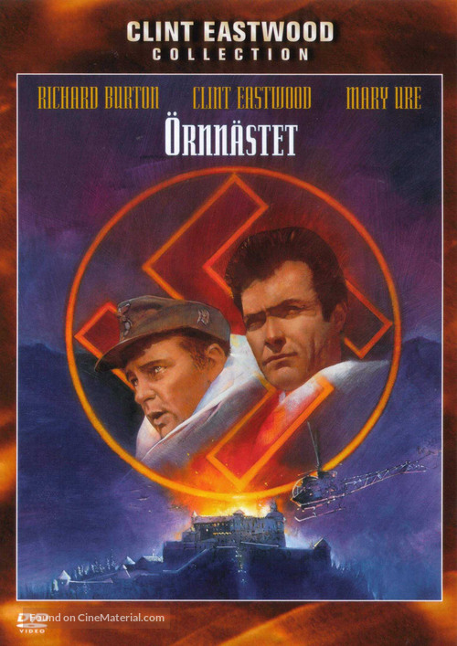 Where Eagles Dare - Swedish DVD movie cover