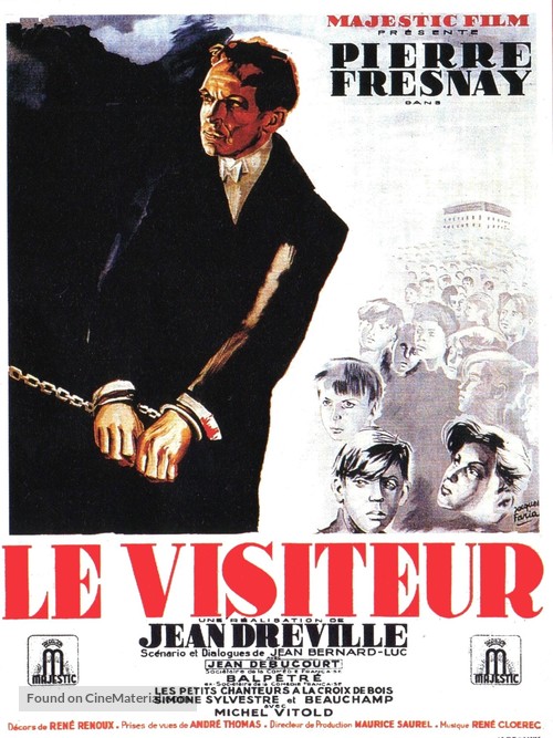 Le visiteur - French Movie Poster