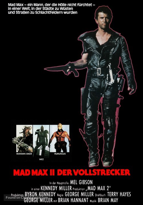 Mad Max 2 - German Movie Cover