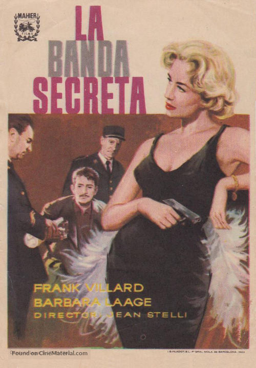 Deuxi&egrave;me bureau contre inconnu - Spanish Movie Poster