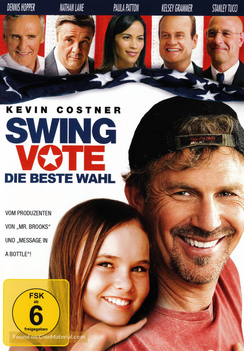 Swing Vote - German DVD movie cover