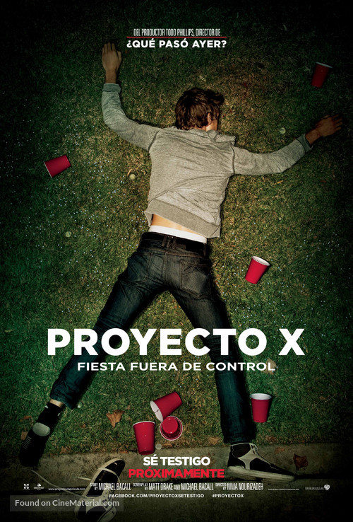 Project X - Mexican Movie Poster