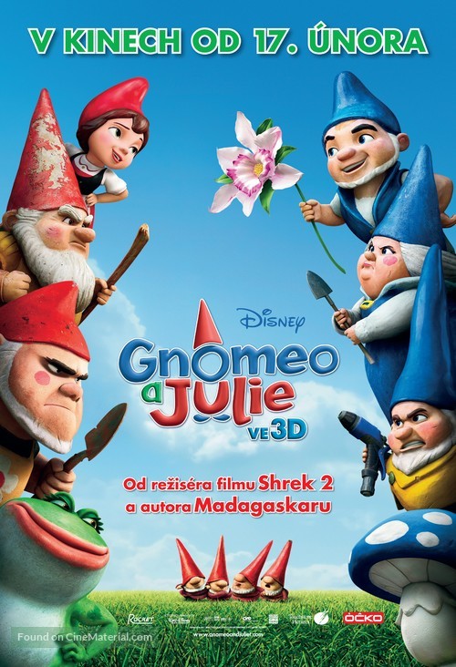 Gnomeo &amp; Juliet - Czech Movie Poster