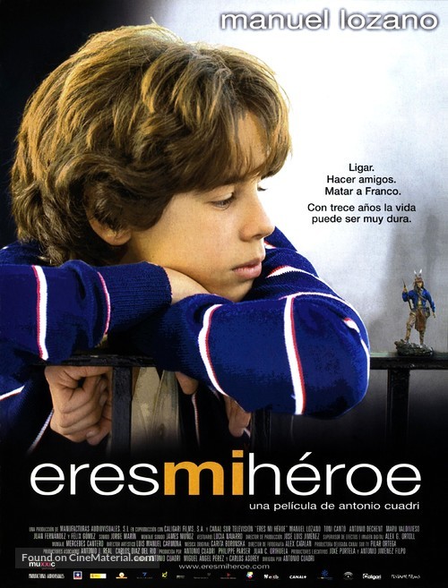 Eres mi h&eacute;roe - Spanish Movie Poster
