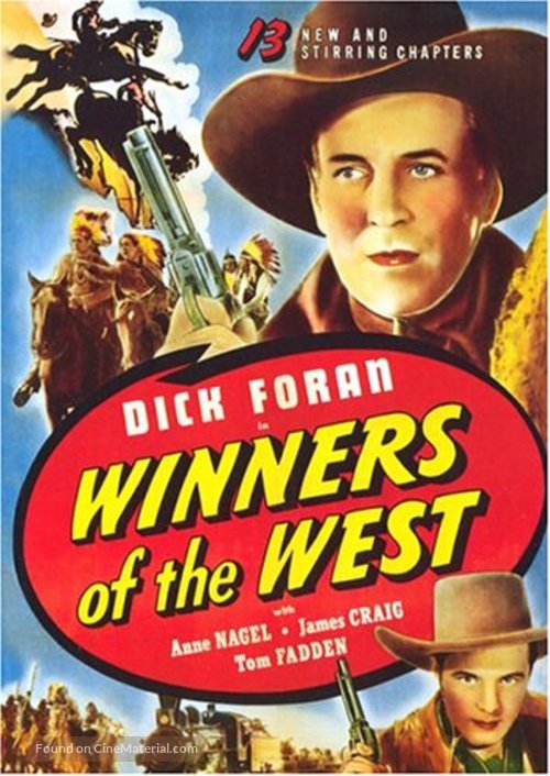 Winners of the West - DVD movie cover