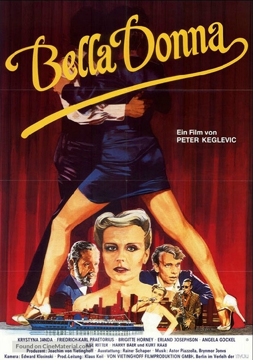 Bella Donna - German Movie Poster