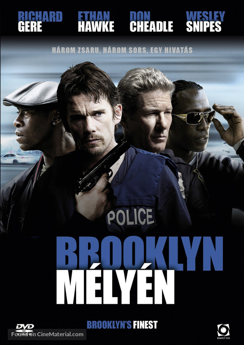 Brooklyn&#039;s Finest - Hungarian DVD movie cover