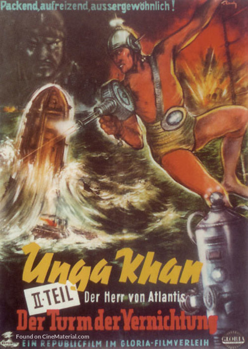 Undersea Kingdom - German Movie Poster