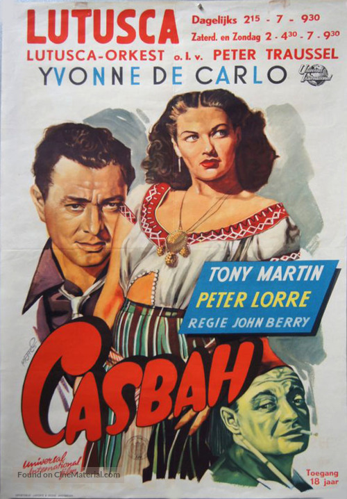 Casbah - Dutch Movie Poster