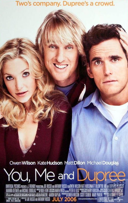 You, Me and Dupree - Movie Poster