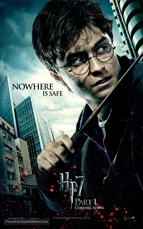 Harry Potter and the Deathly Hallows - Part 1 - British Movie Poster