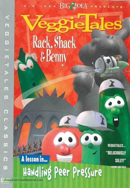 VeggieTales: Rack, Shack &amp; Benny - DVD movie cover
