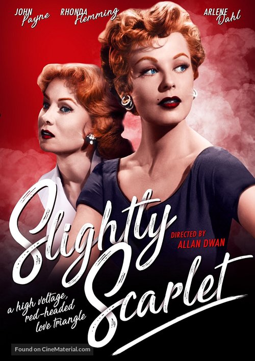 Slightly Scarlet - British Movie Cover