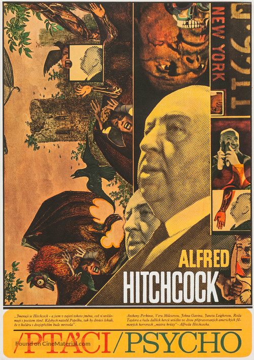 The Birds - Czech Combo movie poster
