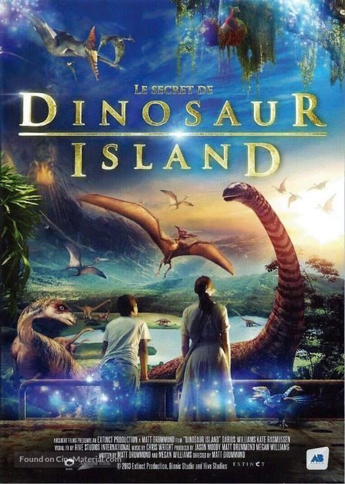 Dinosaur Island - French DVD movie cover