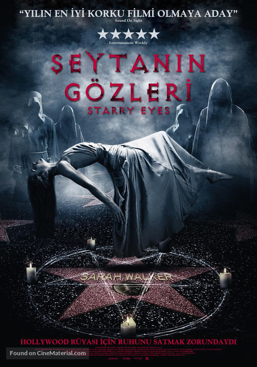 Starry Eyes - Turkish Movie Poster