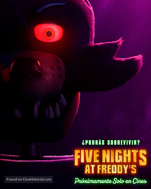 Five Nights at Freddy&#039;s - Spanish Movie Poster