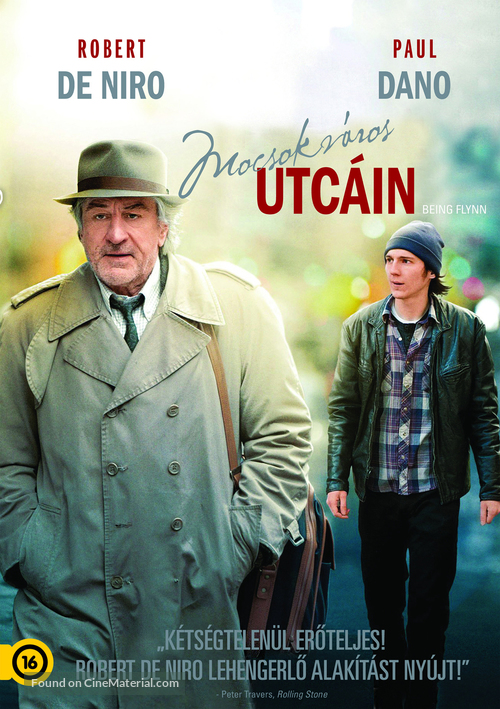 Being Flynn - Hungarian DVD movie cover