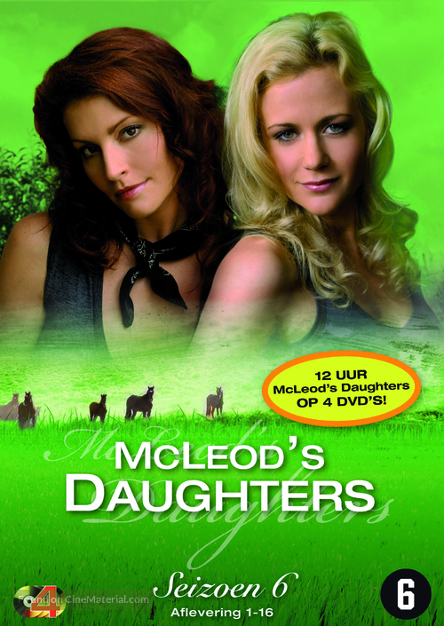 &quot;McLeod&#039;s Daughters&quot; - Belgian DVD movie cover