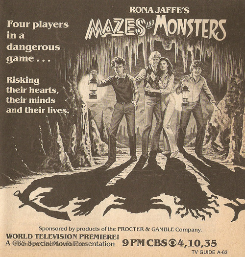 Mazes And Monsters - poster