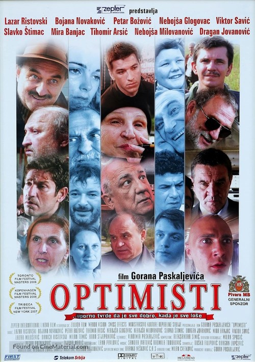 Optimisti - Serbian Movie Poster