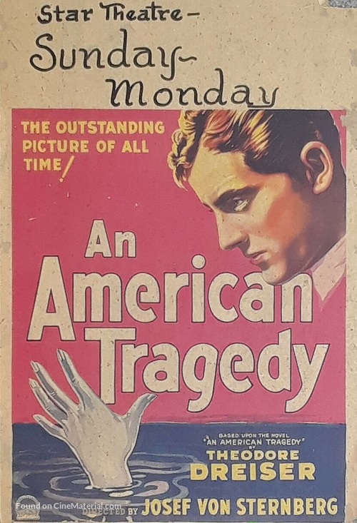 An American Tragedy - Movie Poster