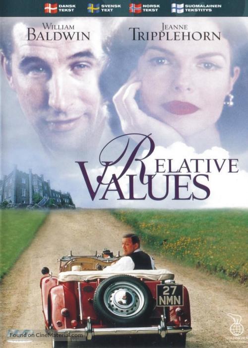 Relative Values - Danish poster