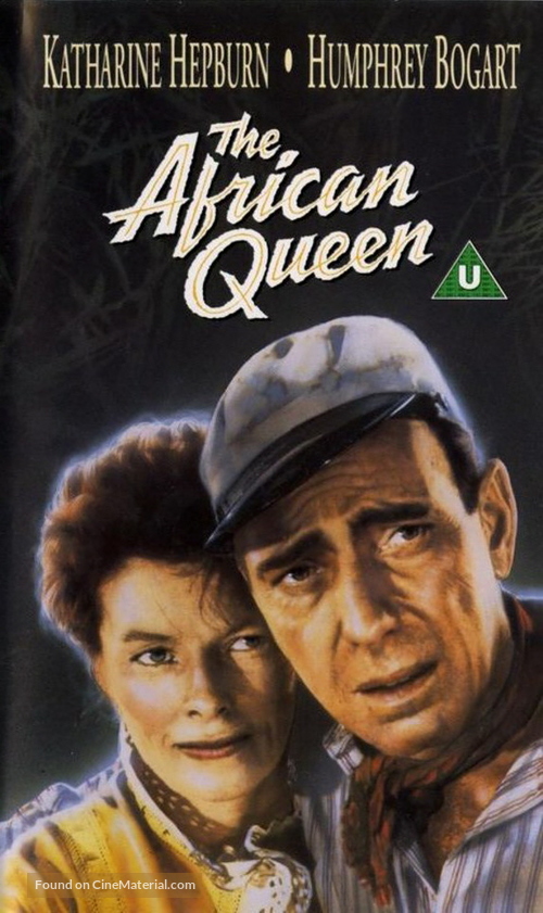 The African Queen - British VHS movie cover