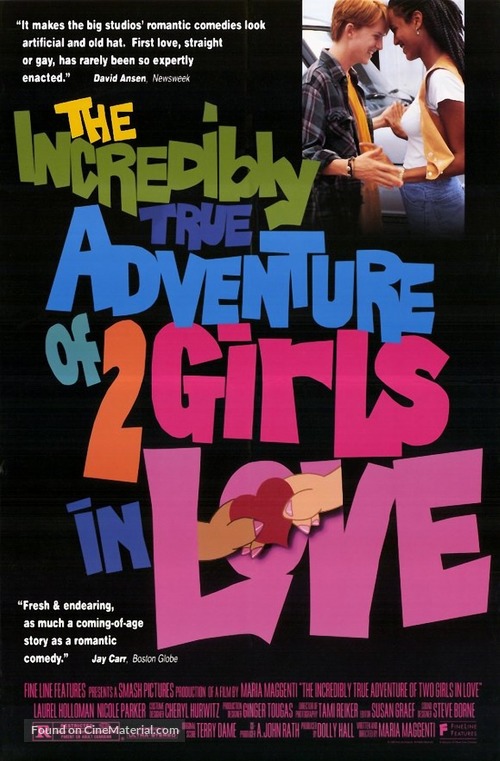 The Incredibly True Adventure of Two Girls in Love - Movie Poster