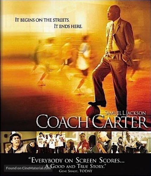 Coach Carter - Blu-Ray movie cover
