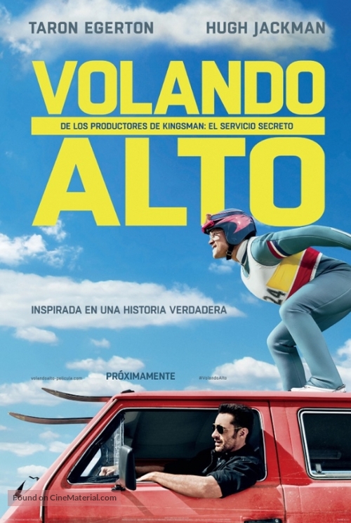 Eddie the Eagle - Mexican Movie Poster