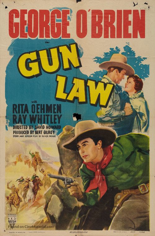 Gun Law - Re-release movie poster