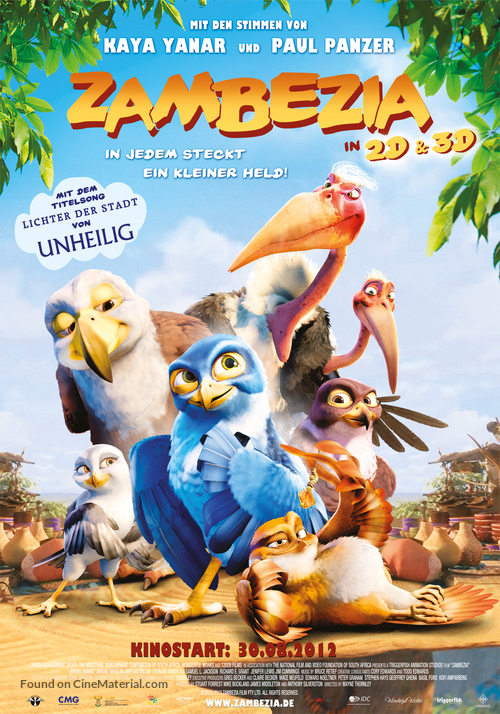 Zambezia - Swiss Movie Poster