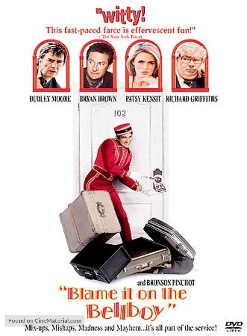 Blame It on the Bellboy - DVD movie cover