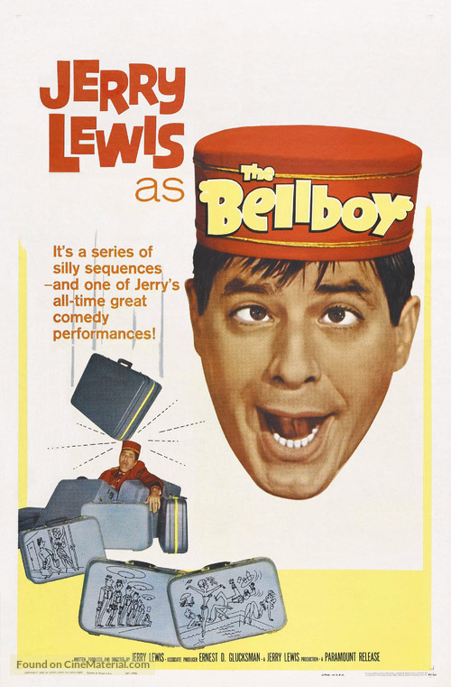 The Bellboy - Theatrical movie poster