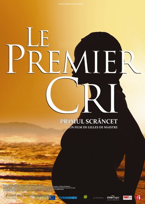 Le premier cri - Romanian Movie Poster