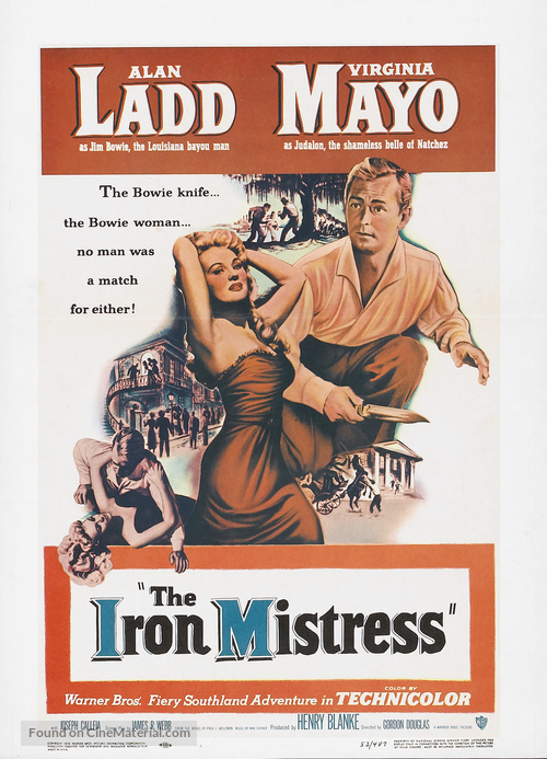 The Iron Mistress - Movie Poster