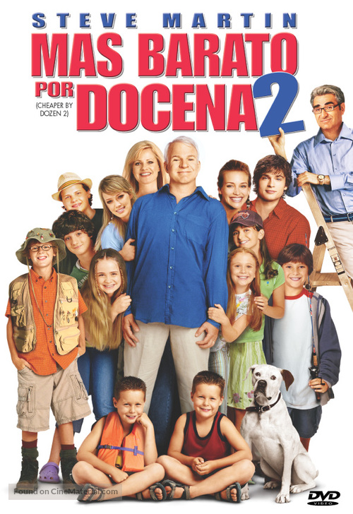 Cheaper by the Dozen 2 - Argentinian Movie Cover